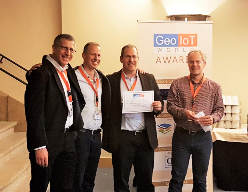 Anagog Wins "Geo IoT 2016 Award" for Best Location Intelligence