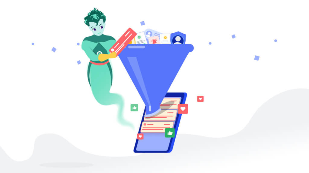 All data on the phone for optimal engagement